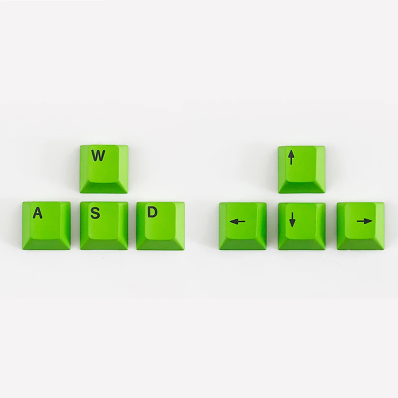 4 шт./лот PBT механическая клавиатура Keycaps CMYK Красочные сублимационные WASD клавиши