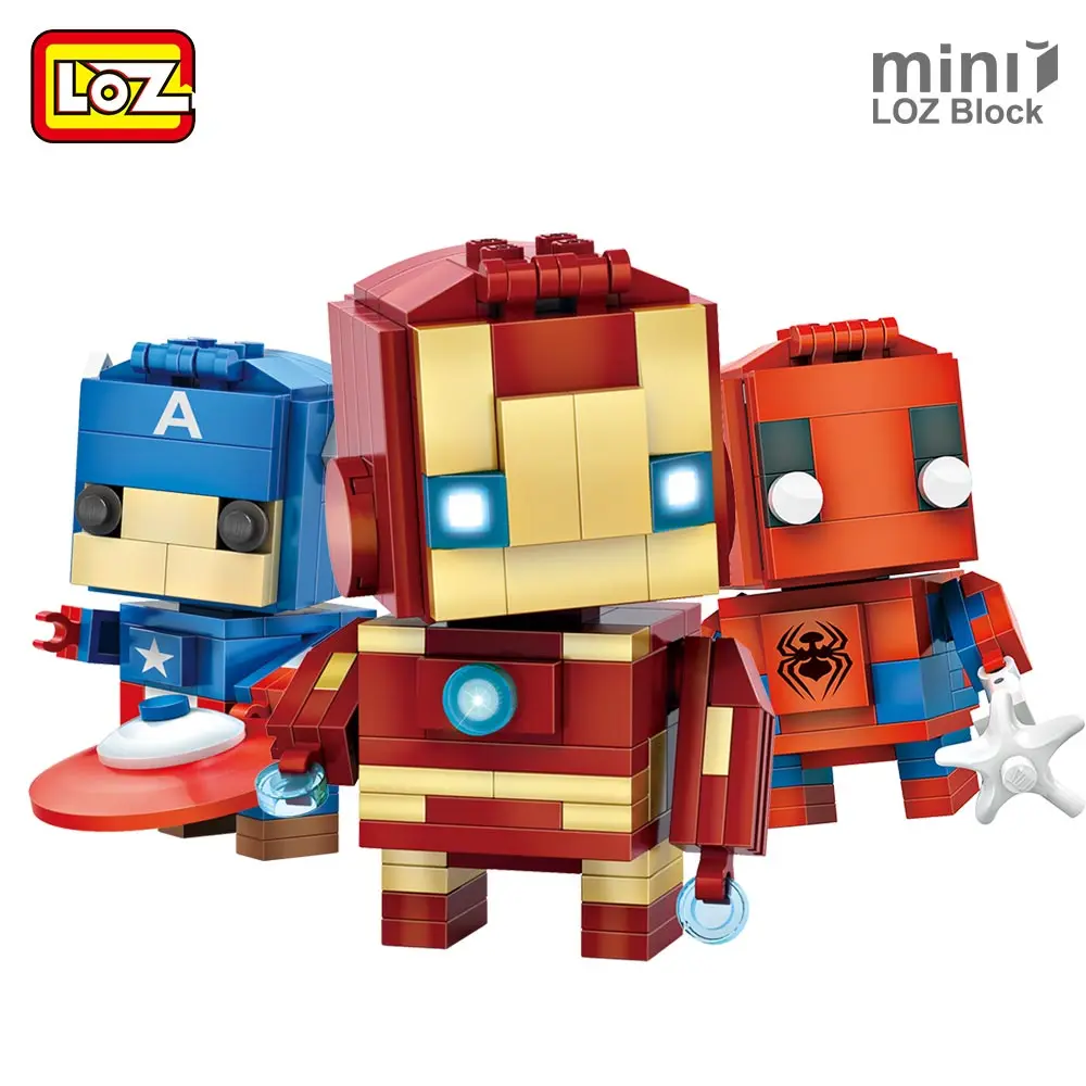 superhero building blocks