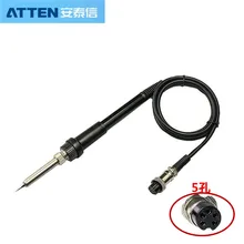 ATTEN паяльник ручка паяльная станция ручка 5 pin для AT980E