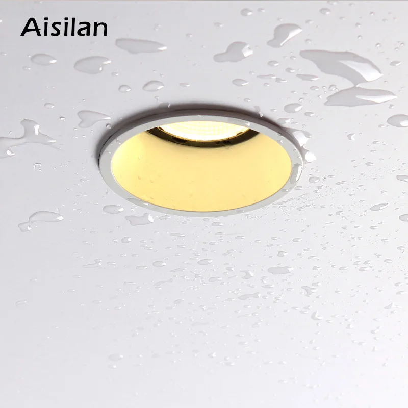 

LED Waterproof Downlight Angle Adjustable Built-in LED 7W CREE Chip Spot light Aluminum Lamp for Indoor Lighting AC90-260V