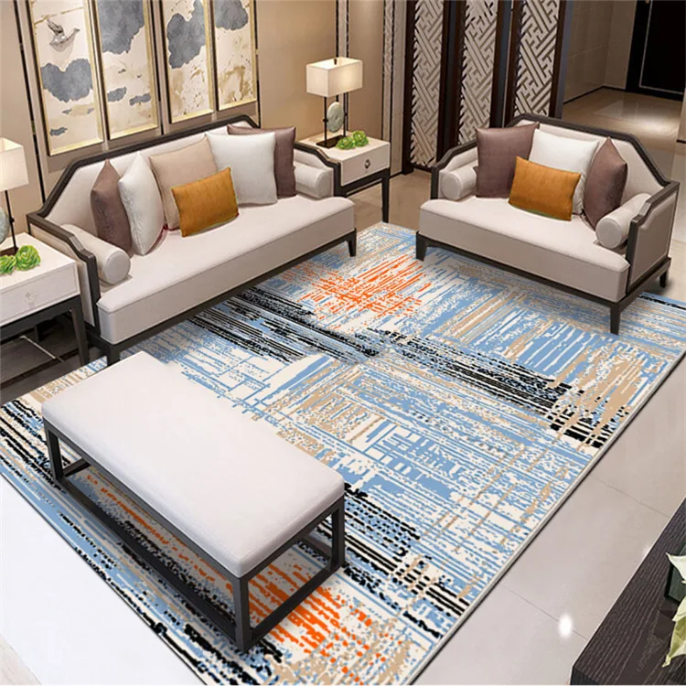 Nordic geometry carpets for living room Home sofa coffee table bedroom bedside rug/Carpet Modern simple printed custom area Rugs - Цвет: 365