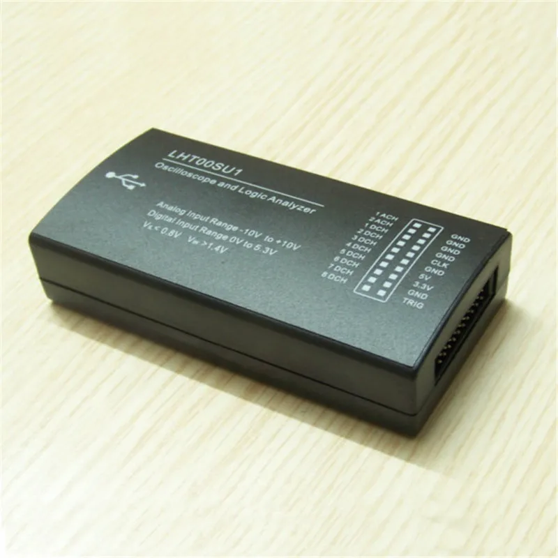 2C SPI CAN Uart LHT00SU1 Виртуальный осциллограф логический анализатор USB соединительная линия тестирования зажим 128 М памяти