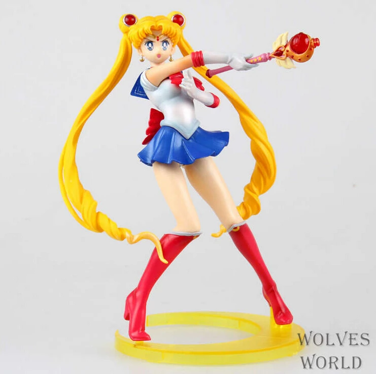 

Sailor Moon Tsukino Usagi Action Figure PVC Collection figures toys for christmas gift brinquedos with box
