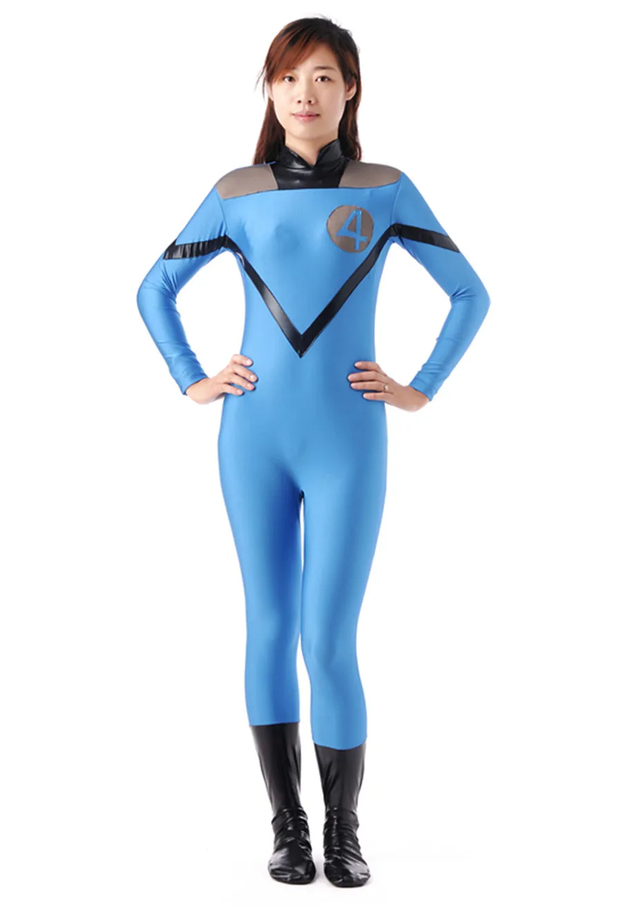 29.99US $ |Invisible Woman Susan Storm Richards Lycra Super Hero Costume|co...