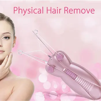 

Electric Epilator Body Facial Hair Remover Defeatherer Cotton Thread Depilator Shaver Lady Beauty Care Machine For Women