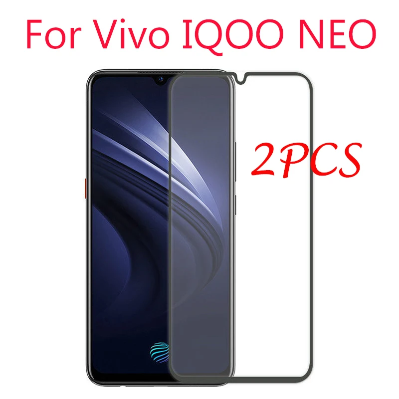 

2PCS 3D Full Glue Tempered Glass For Vivo IQOO NEO Full Screen Cover Screen Protector Film For Vivo IQOO NEO 6.38"