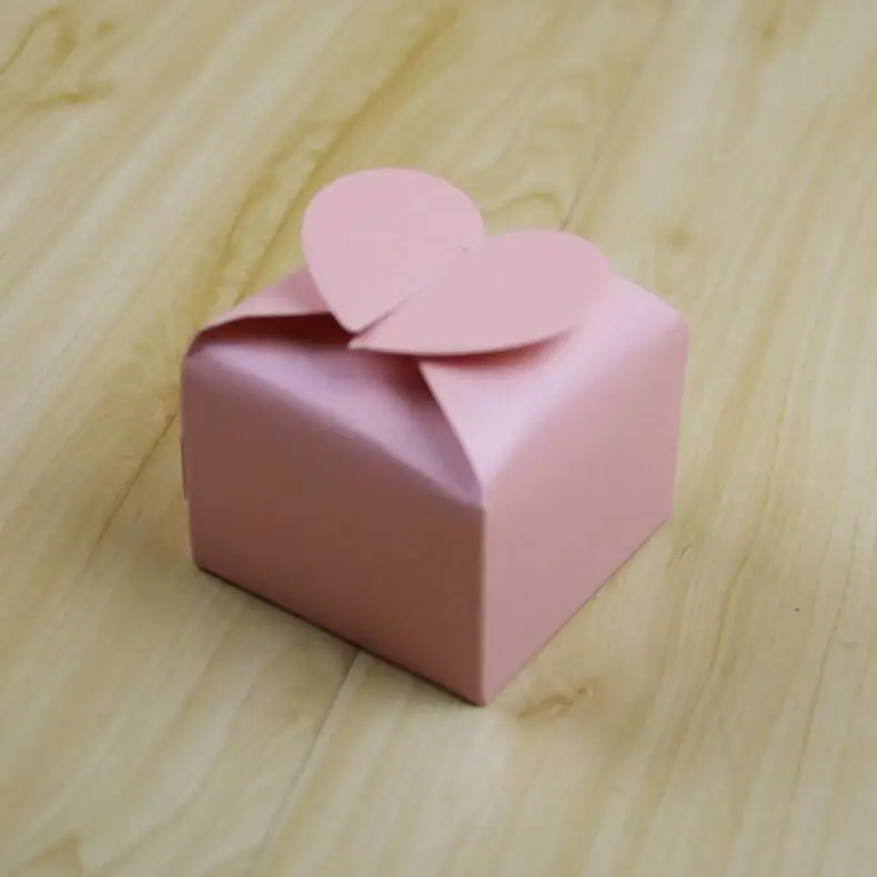 

100pcs/pack Romantic Heart Candy Gift Boxes Wedding Party Favor Box Gift Wedding Box Party Candy Box Wedding Favors