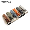 TOTOY Italian Leather Leather Watchbands18 19 20MM 21MM 22MM 23MM 24MM 26MM Hand Stitched Leather  For PAM Men's Strap ► Photo 3/5