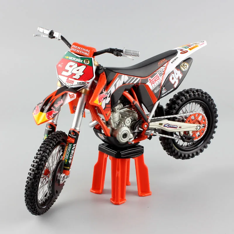 1/12 масштаб № 94 Кен роцен KTM 250 SXF 2011 ЭНДУРО МОТОЦИКЛ redbull литье под давлением и транспортные средства металлические модели гонка, мотокрос велосипед игрушки