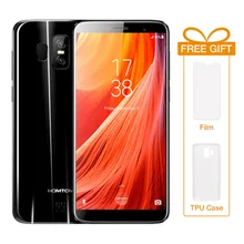 HOMTOM S7 5.5 “18:9 Lunette-moins Plein Écran 4G LTE Mobile Téléphone 3 GB RAM 32 GB ROM Android 7.0 MTK6737 Quad Core 8.0 + 2 MP Smartphone