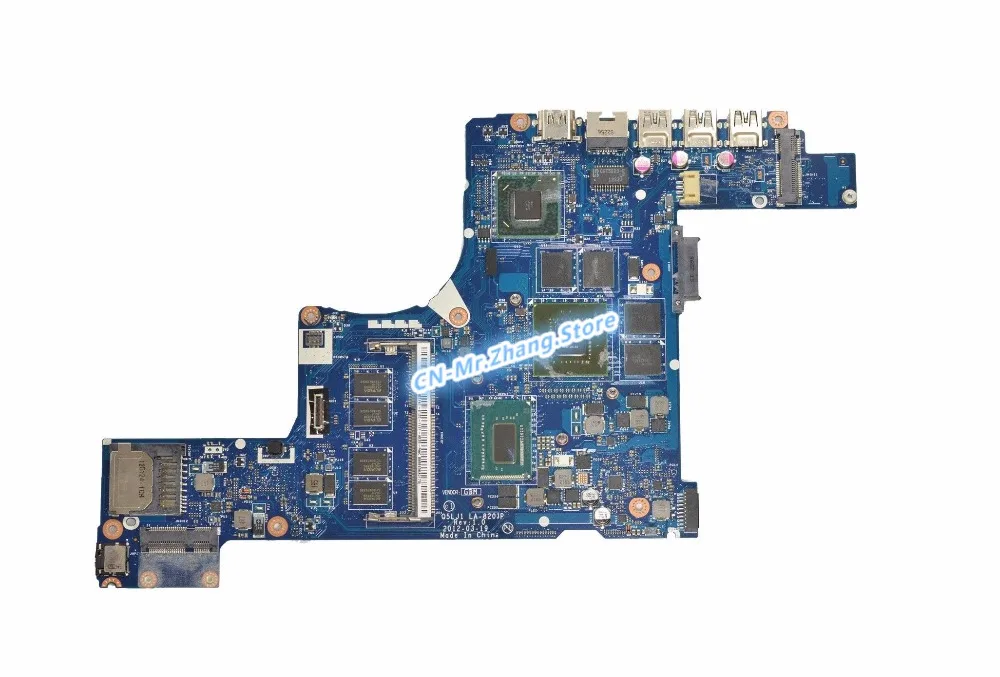 SHELI FOR font b Acer b font Aspire M5 581T Laptop Motherboard W I5 3317U CPU