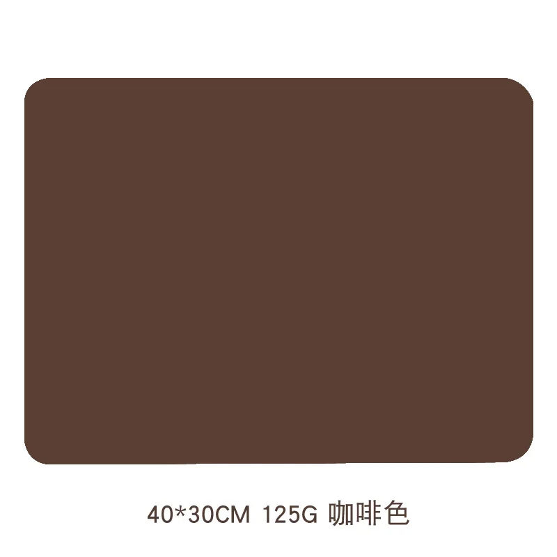 1 шт. 40x30 простой силиконовый изоляционные подставки Настольный коврик классическое украшение стола для детский обеденный столовые принадлежности