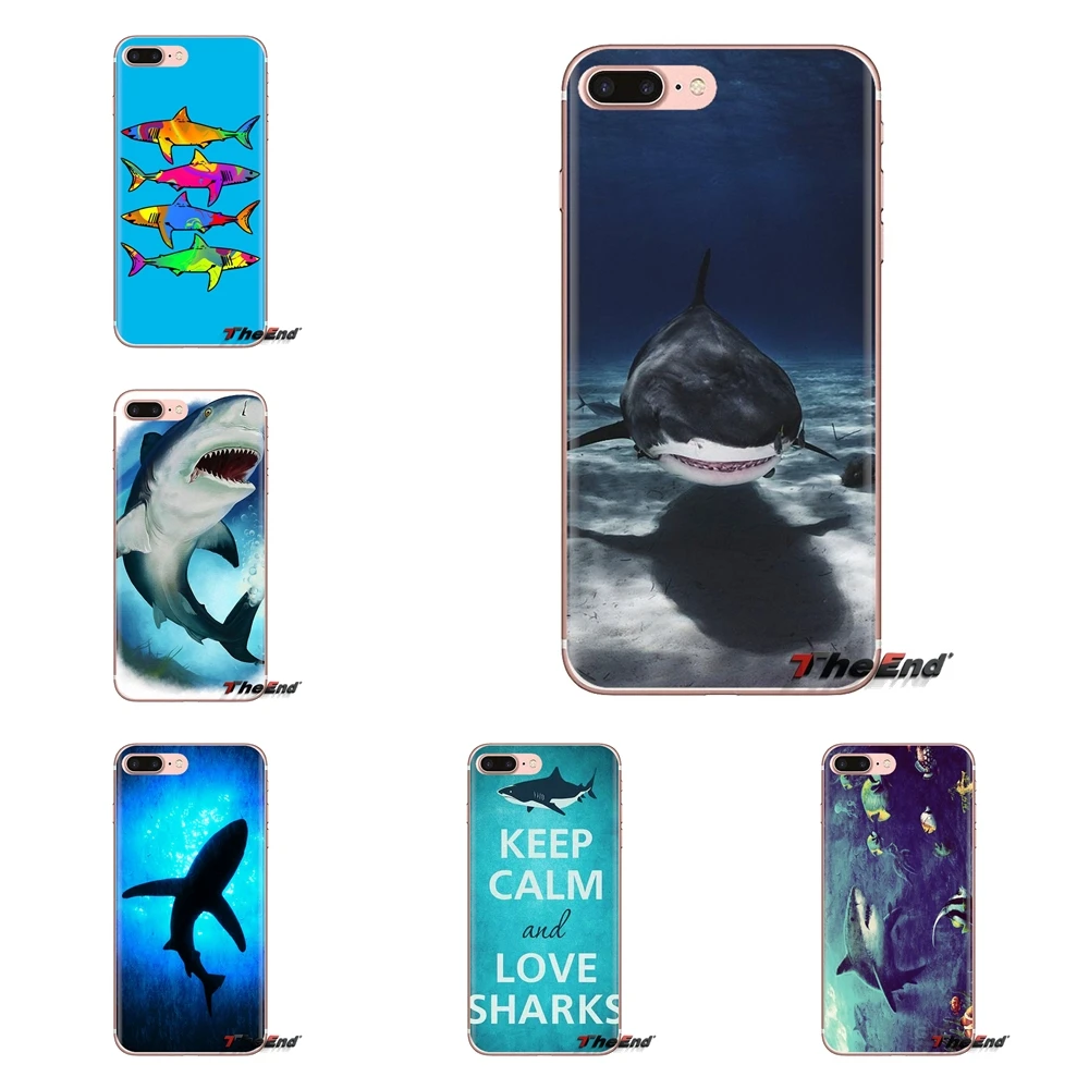 TOP 10 Deadliest Animals Shark Jaws For Xiaomi Mi4 Mi5 Mi5S Mi6 Mi A1 A2 5X 6X 8 9 Lite SE Pro Max Mix 2 3 2S Ultra Thin Case |