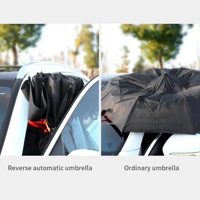 Ветер устойчивостью складной автоматический зонт дождя Для женщин Для мужчин Авто люкс большой Ветрозащитный зонты, дождь черное покрытие