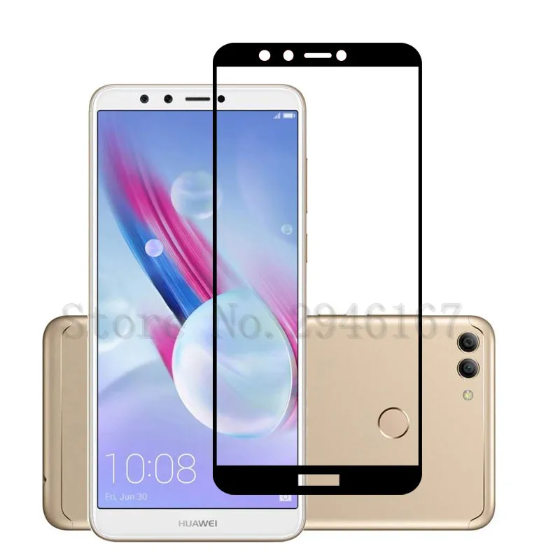 Для Huawei Y9 2018 FLA-L20 L23 9H полное покрытие закаленное стекло для Y 9 FLA-AL10 AL20 Защитная