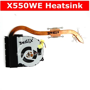 

X550WE Heatsink For ASUS X550W X550WE K552 D552 Cooling Fan Radiator CPU Processor Graphics Card Heatsink 13NB03Q1AM020-1-152D