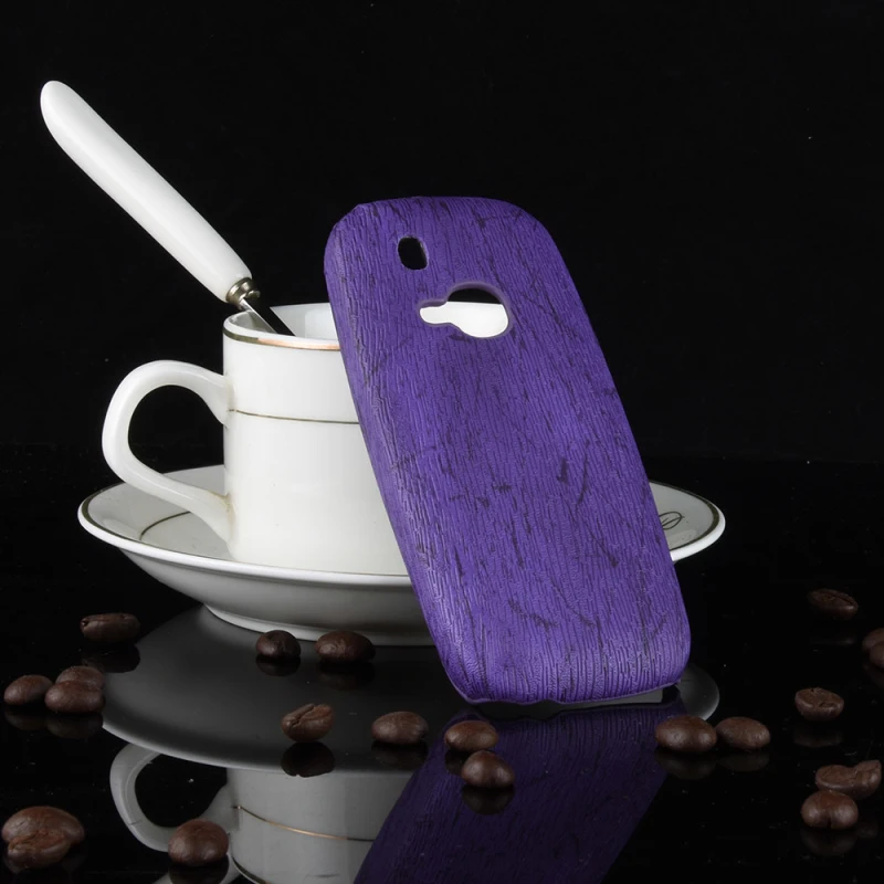Nokia 3310 Wood grain PU leather +PC case_92