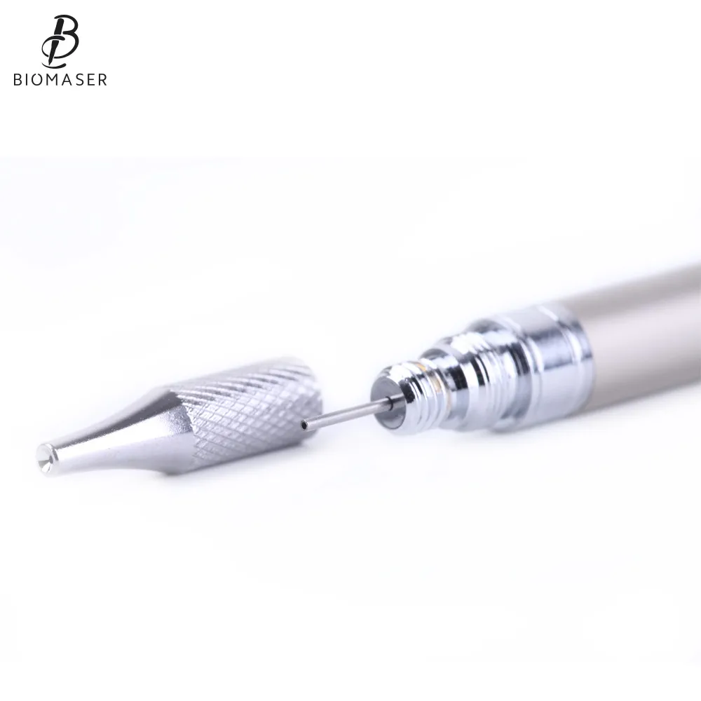 Microblading Munsu Tebori Pen Random Color for Permanent Make up Manual eyebrow permanent makeup pen Microblading needle blade
