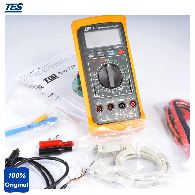 Digital Multimeter With Data Logger Function TES2732Adigital