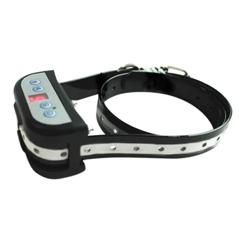 

Dog Training Collar Anti Barking Supplies USB Rechargeable Reflective Bark Collar Remote Pets Accessories