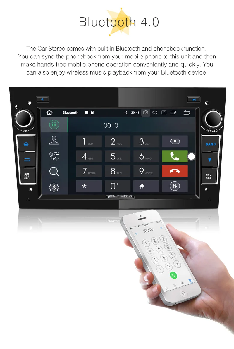 Sale Pumpkin 2 Din7" Qcta-core 4G+32G Android 8.0 Car Radio No DVD Player GPS Navigation Car Stereo For Opel/Corsa Wifi OBD2 Headunit 17