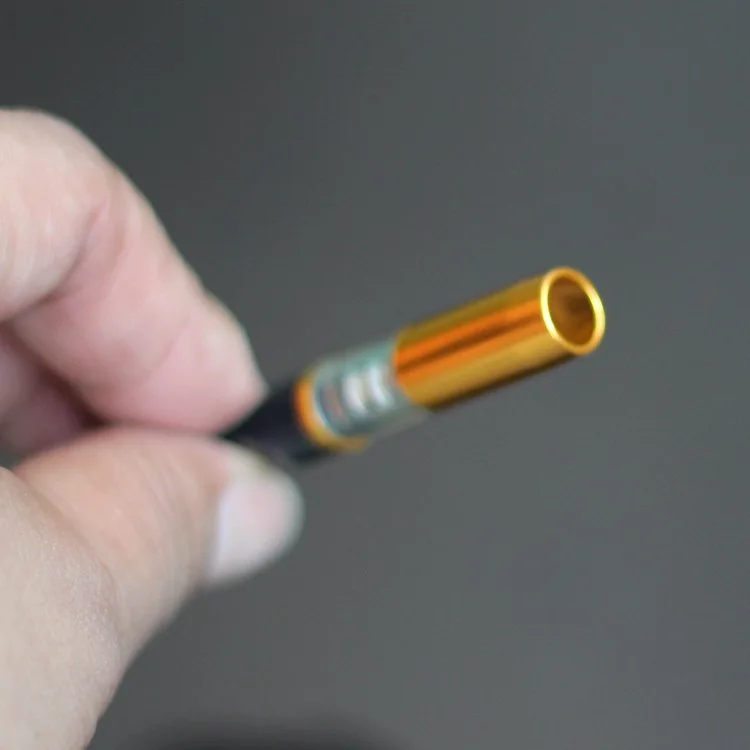1 шт. мини портативный пластмассовый мундштук, уменьшающий инструмент для травы для курения пипетабака, сигаретный фильтр