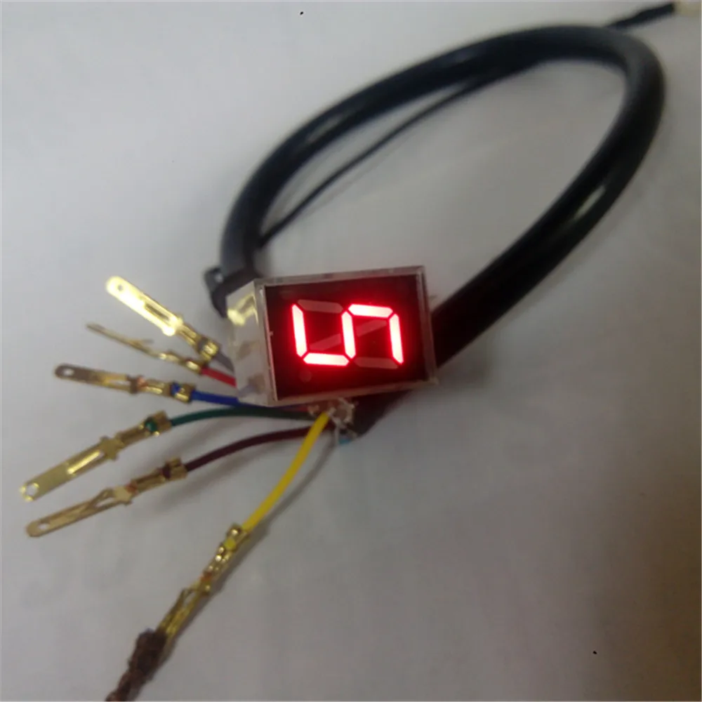 2017 new Free Shipping Red LED Universal Digital Gear Indicator Display