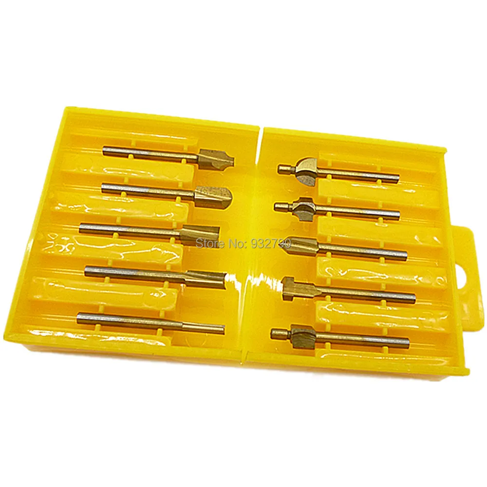 Carpentry Router Bits Fit Dremel Rotary Tools