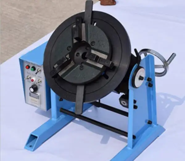 

30KG HD-30 Welding Turntable Positioner With WP200 Lathe Chuck 220V