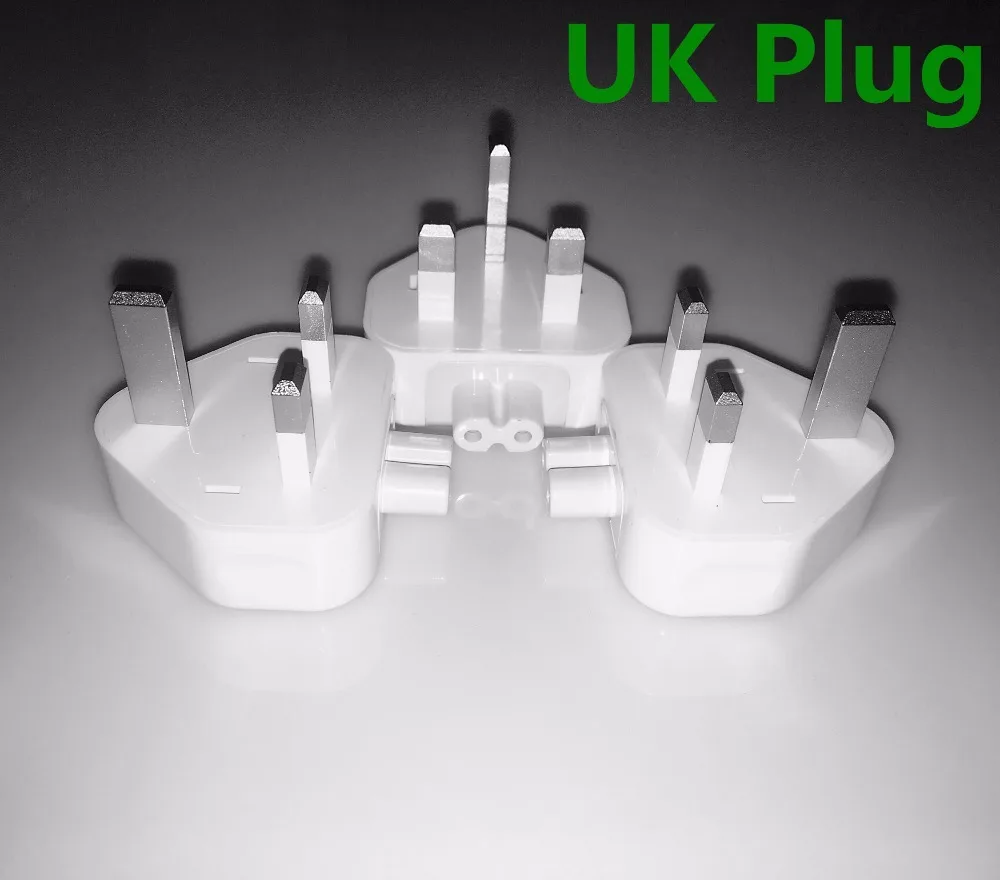 

YCJOYZW-Wall AC Detachable Electrical UK Plug Duck Head for Apple iPad iPhone USB Charger MacBook Power Adapter