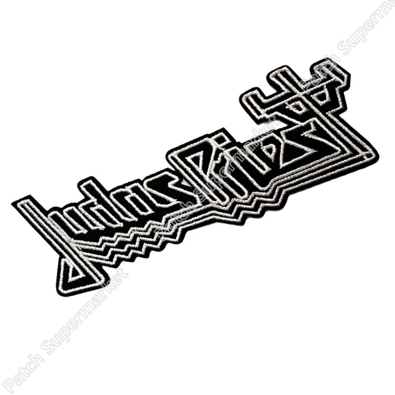 

Judas Priest Music Band Iron On On Patch TRANSFER MOTIF APPLIQUE Rock Punk Badge Wholesale Free shipping