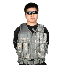 Открытый охотничий военный тактический жилет Wargame CS Body Molle жилет армейский охотничий жилет Защитное снаряжение боевое снаряжение