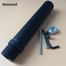 Тактическое соединение Стоковая труба запасная буферная трубка с фиксирующий болт для страйкбола серии AEG Охотничьи аксессуары