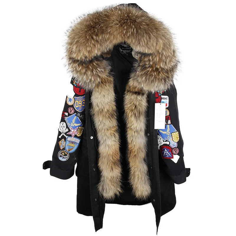 real fur hood