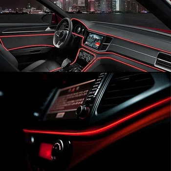 

Decoration Replace Replacement 6.6ft Decor Accessory Universal Car Interior LED Strip light Decorative Atmosphere