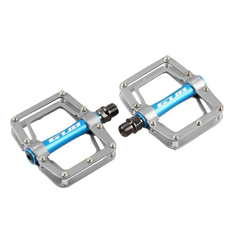 

Pair Flat Pedals Platform Lightweight Bicycle Durable For Road Mountain Bike Kit