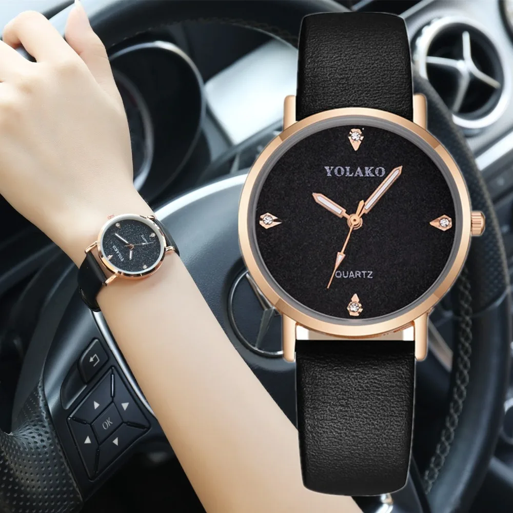 

Dropshipping Top Brand Luxury Women Watches Fashion Ladies Rhinestone Quartz Watch Female Watch Simple Clock Relogio Feminino