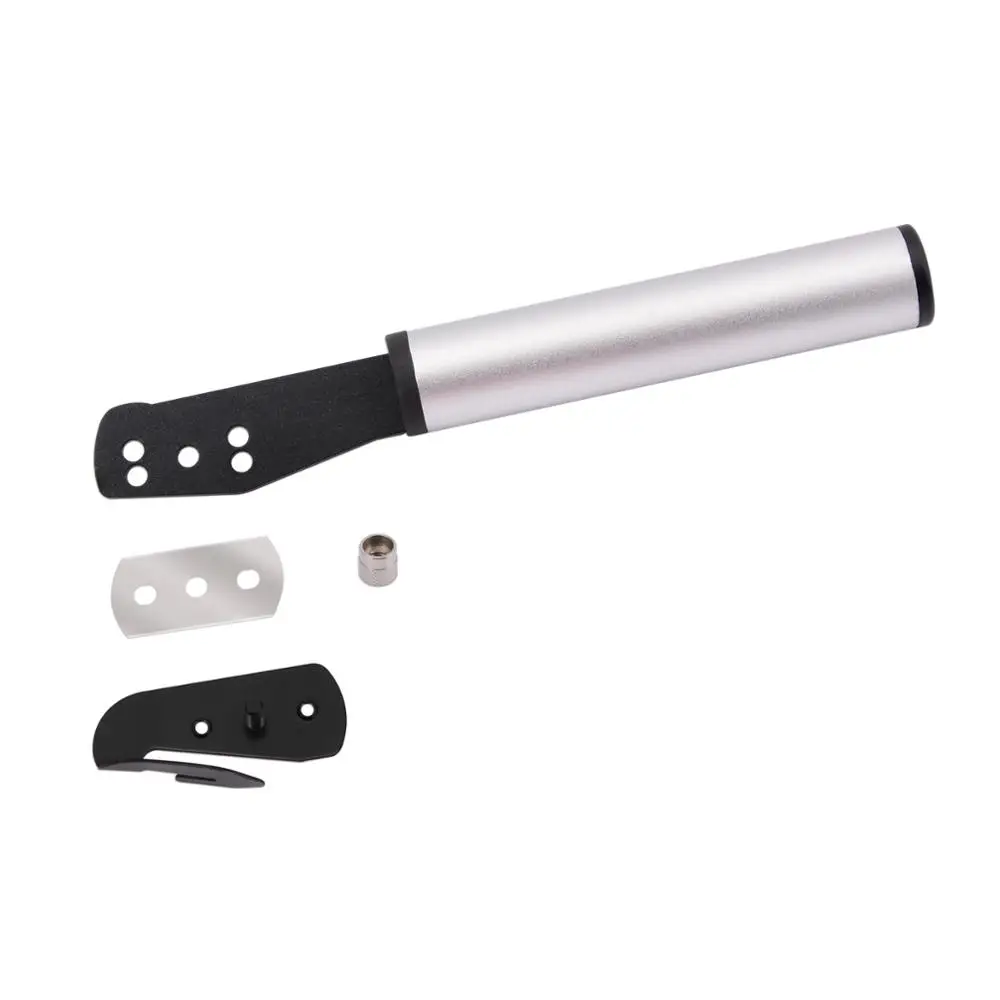 FOSHIO 22cm Long Handle Carbon Vinyl Knife Cutter +10pcs Blade Window Tint Film Wallpaper Slitter Car Wrap Stickers Cutting Tool