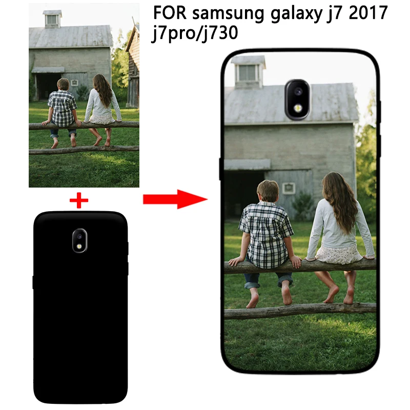 mosirui Personalized Customized DIY Case For samsung galaxy j7 2017 j7pro j730 HD UV Printing Cover Soft TPU Silicone Back | Мобильные