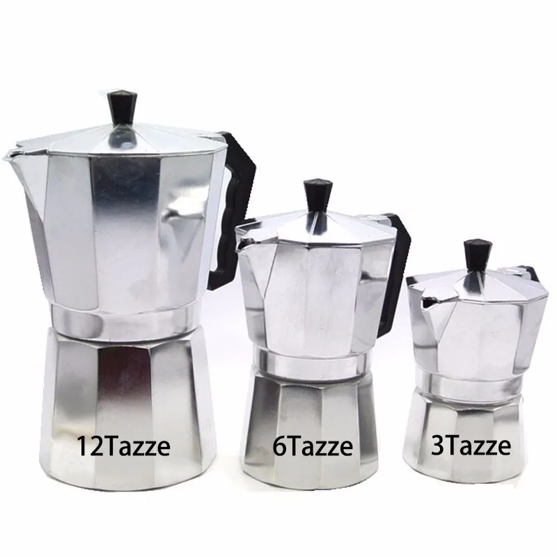 Eworld Glantop алюминиевый 1cup/3cup/6cup/9cup/12cup итальянская Плита Топ/Moka Эспрессо кофеварка/Кофеварка инструмент