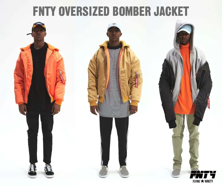 2017 warm Europe orange jacket Hip Hop 