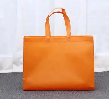 L Orange ETya, Женская Складная сумка для покупок, многоразовые, эко, большие, унисекс, тканевые, нетканые, сумки на плечо, сумка для покупок, тканевая сумка - Цвет: L Orange