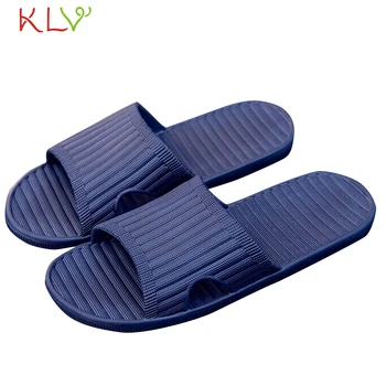 

Cheap Man Shoes Flat Bath Slippers Summer Sandals Indoor & Outdoor Shoes Casual Slippers zapatillas hombre erkek ayakkabi 18Dec3