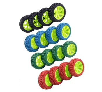 

4pcs 1/16 Rally Tire Off-road Buggy wheel for RC Toy car 1/10 on road pull rally Tyre suitable HSP 94123 703-8019 75mm