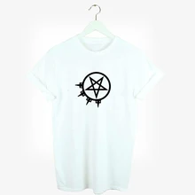 Metal Music Arch Enemy Print White Short Sleeve Tshirt Women T shirt Harajuku Tshirt Tee Shirts Streetwear Rock Punk Heavy Metal