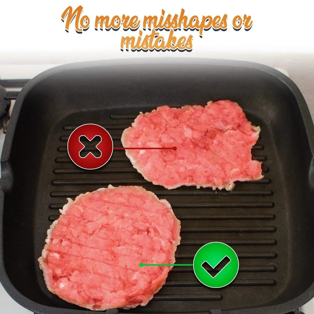 1 Набор DIY пресс для гамбургеров машина приготовления говядины гриль инструменты