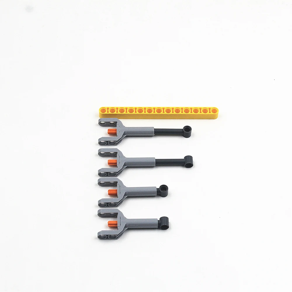 

Self-Locking Bricks free creation of toys -- MOC Building Blocks Technic 4 pcs Linear Actuator 7-9 M compatible with Lego