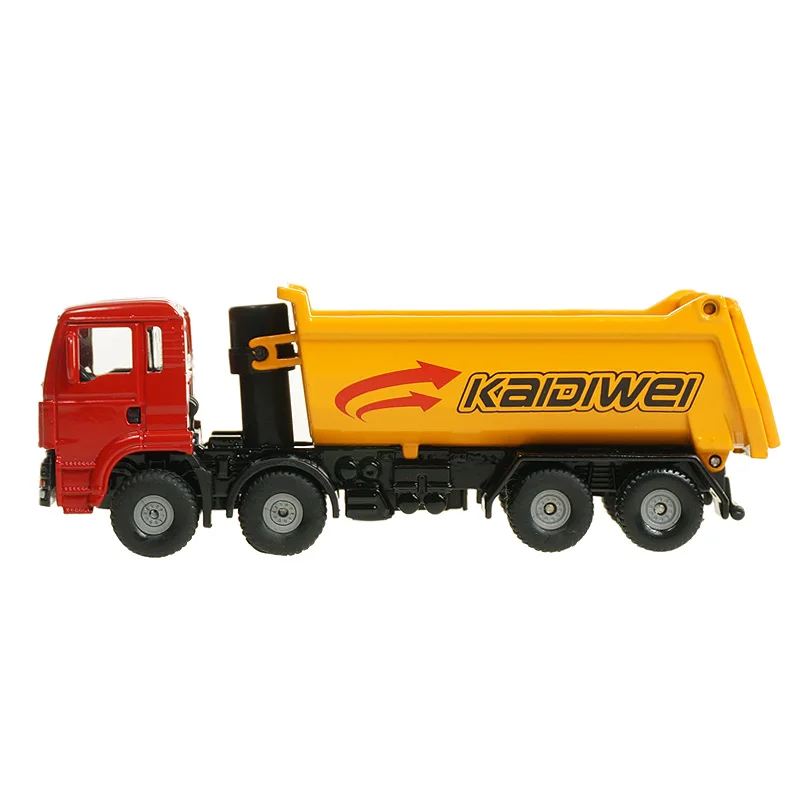 Самосвал KDW из сплава литая Инженерная техника модель 1:72 имитация разгрузки