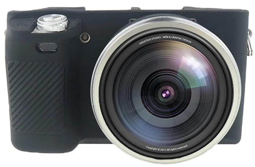A6400 Black Силиконовая кожа брони чехол корпус протектор для Canon EOS RP/sony A6400 только цифровая камера - Цвет: A6400 Black
