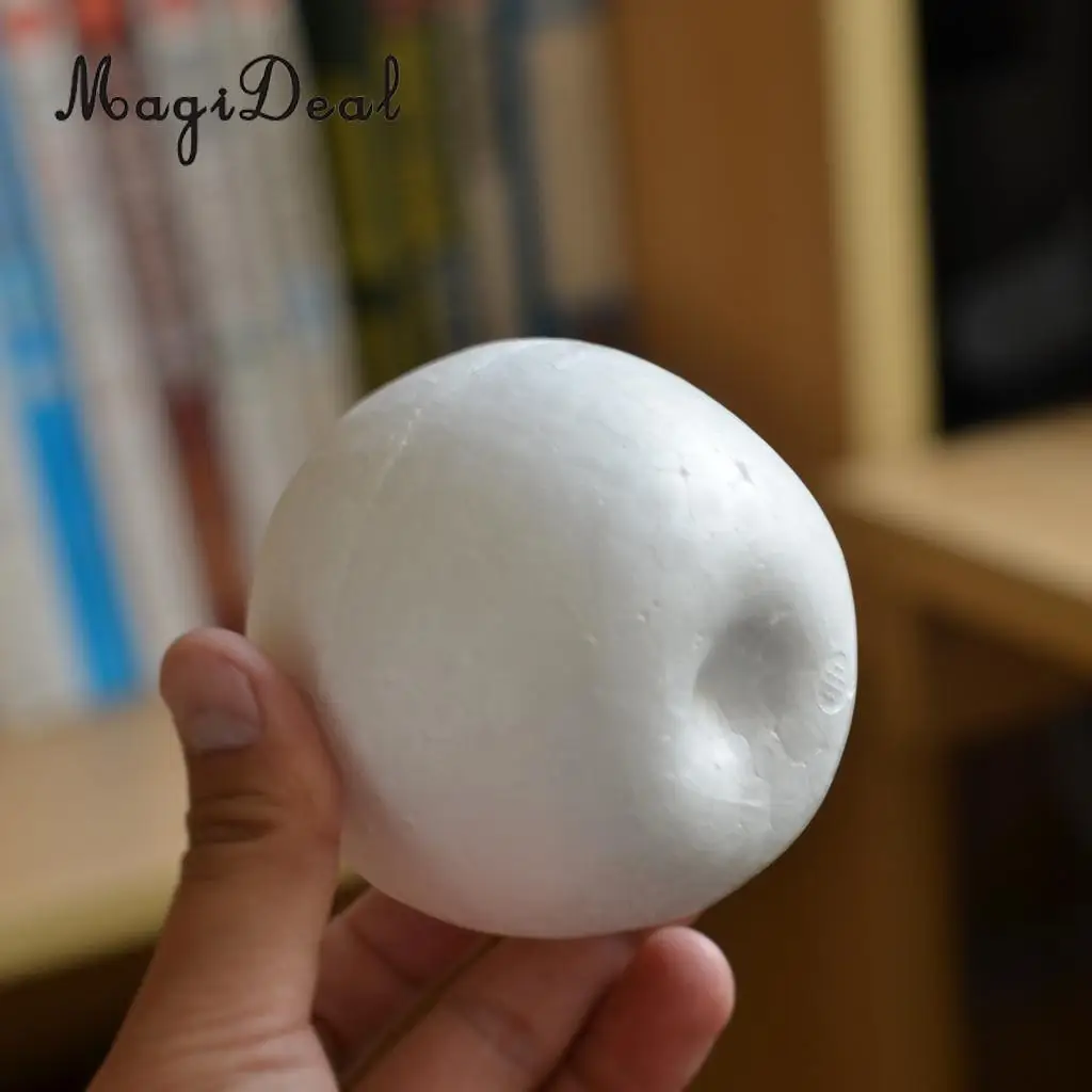 10 Pieces Creative Styrofoam Foam Christmas Xmas Apple Ornaments Craft Party Decorations,DIY Kids Children Handmade Crafts